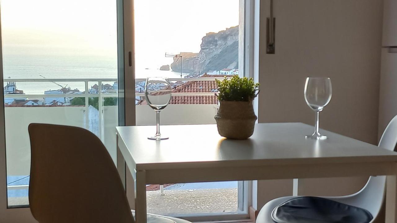 Fantastic View Over The Sea And Village Nazaré Esterno foto